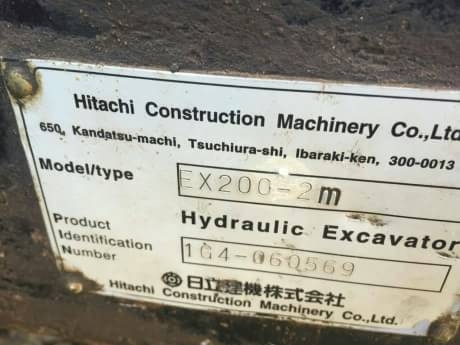 HITACHI EX 200-2 HITACHI EX 200-2