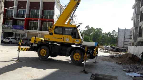 รถเครนขนาด10ตัน KATO KR-10-H (MR100) เก่าใน รถสวยพร้อมใช้ เอกสารเล่มทะเบียน