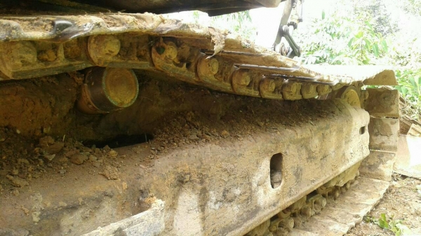 ขายรถแบคโฮ KOMATSU PC120-5 ระบบไฟเต็ม เอกสารเล่ม มีระบบหัวกระแทก ราคา 450000