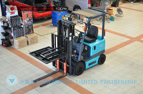 ขายรถโฟล์คลิฟท์มือสอง TOYOTA รุ่น 6FB15-12076 ราคา 195,000 บาท สภาพเดิมจากญี่ปุ่นจากประเทศญี่ปุ่น ไม่เคยใช้งานในไทย