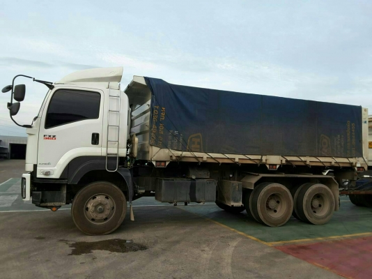 ขายดาวน์ พ่วง 22 ล้อ ISUZU FXZ360 แม่-ลูก กระบะเหล็ก ดั้ม อู่พนัส ไมล์ 80,000 กม. รถปี 58 สภาพเหมือนใหม่