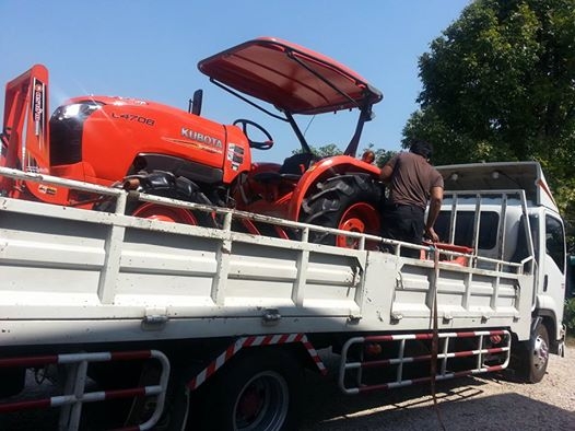 คูโบต้า L4708DT 4 WD ใบมีดดันหน้าช้าง  ผานหลังช้าง