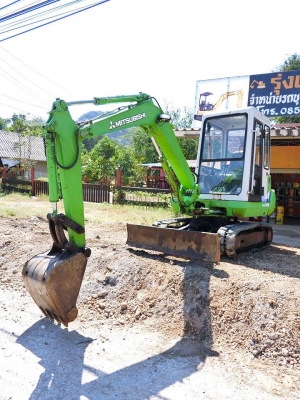 MITSUBISHI mm30B ขนาดPC-30 (คอลโทนสั้นปั๊มนิ้ว)รถเก่านอกแท้มีเอกสารอินวอย☎️ติดต่อ 085-5632278 (ราคาต่อรองได้)
