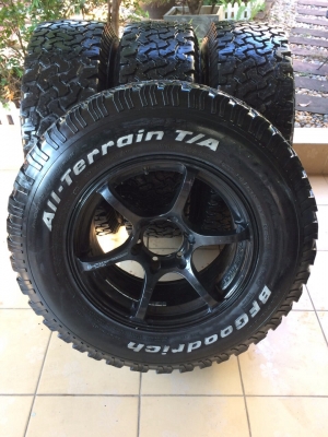 ล้อ advan 17 พร้อมยาง bf all ปี 13