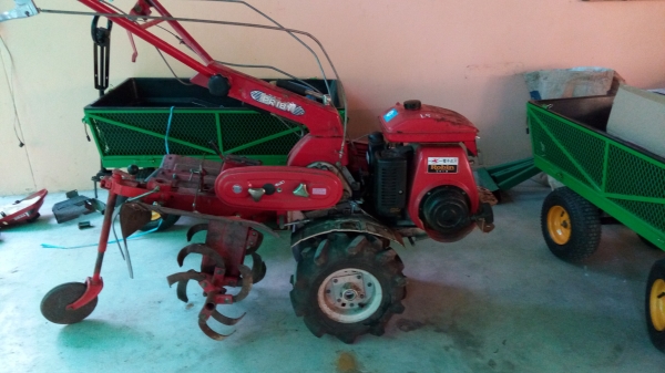 รถพรวนดิน รถสับดิน