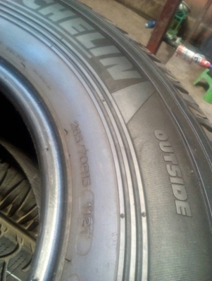 265/70R15 MICHELIN LATITUDE ชุด 4  เส้น  tel. 081-427-3941