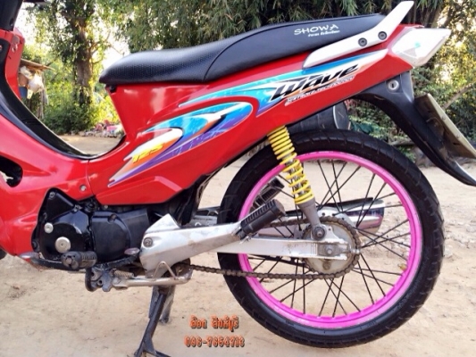 ขายWave125 เครื่องเดิมๆแต่งสวย ภาษีปี60 ทะเบียนพร้อมโอน 16,500(ลดได้)