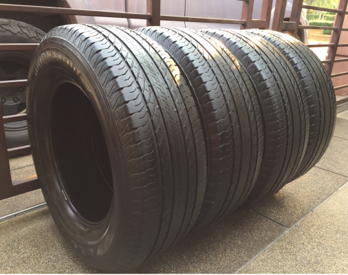 ยาง Bridgestone 265 65 17 ปลายปี14 พร้อมใช้งาน ราคาไม่แพง