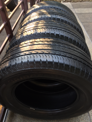 ยาง Bridgestone 265 65 17 ปลายปี14 พร้อมใช้งาน ราคาไม่แพง ยาง Bridgestone 265 65 17 ปลายปี14 พร้อมใช้งาน ราคาไม่แพง