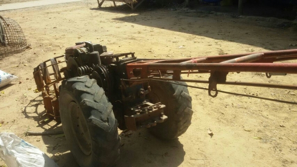 ขายรถไถนาเดินตามคูโบต้า7แรงหางลิงลม3เกียร์ คาด ไถ ล้อเหล็ก ล้อยางติดได้ใช้ดี