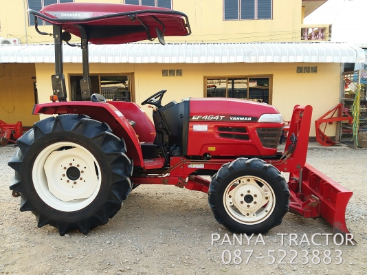 ปัญญาแทรคเตอร์..จัดมาให้ครับ ด่วน!!!ยันม่าEF494T พร้อมใบมีดคานล่างพร้อมโรตาลี่1.8ม.ทำงาน988 ชม.สีเดิมๆทั้งคัน สภาพพร้อมใช้