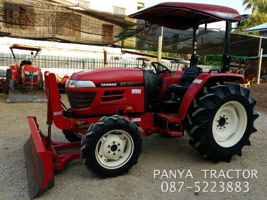 ปัญญาแทรคเตอร์..จัดมาให้ครับ ด่วน!!!ยันม่าEF494T พร้อมใบมีดคานล่างพร้อมโรตาลี่1.8ม.ทำงาน988 ชม.สีเดิมๆทั้งคัน สภาพพร้อมใช้