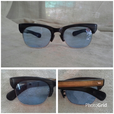 แว่นตาโกลด์ฟิลด์  อเมริกันคลับมาสเตอร์ ยุค '60s  Vintage EMP. UNIQUE handmade in USA