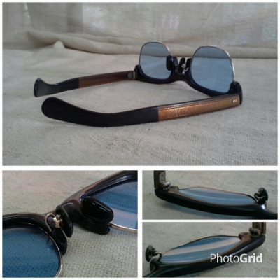 แว่นตาโกลด์ฟิลด์  อเมริกันคลับมาสเตอร์ ยุค '60s  Vintage EMP. UNIQUE handmade in USA