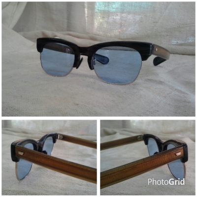 แว่นตาโกลด์ฟิลด์  อเมริกันคลับมาสเตอร์ ยุค '60s  Vintage EMP. UNIQUE handmade in USA