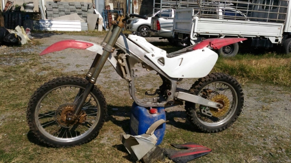 ขายโครงยืน Honda Cr250
