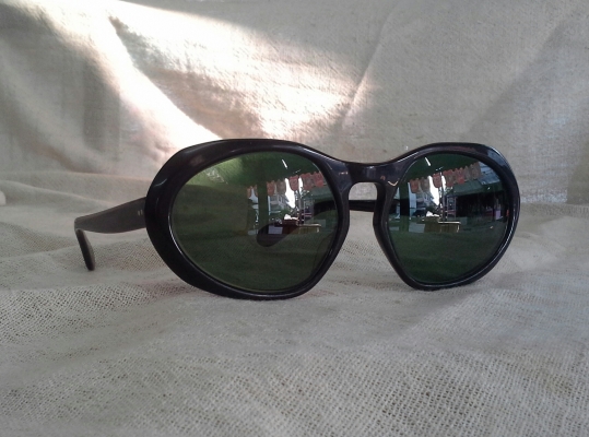 แว่นตา &#039;เนิร์ด&#039; อเมริกันแฮนด์เมด ยุค &#039;60s Vintage VISTA OPTICS handmade in USA เวรี่บ