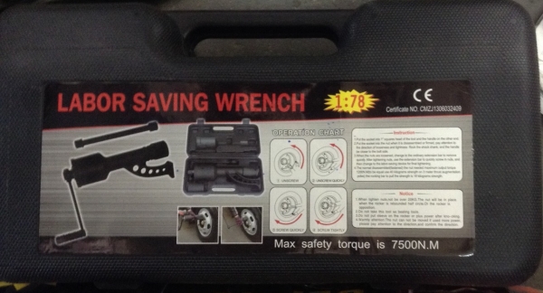 บล็อคทดกำลัง ถอดน๊อตล้อ รถบรรทุก (ของใหม่)