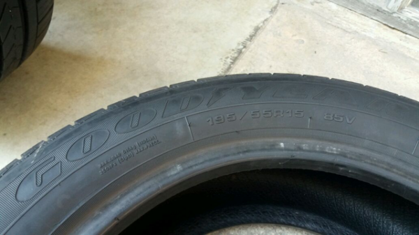 ขายยาง Goodyear 195 55 15 ปี 14