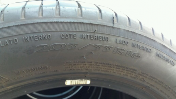 ขายยาง Micherlin 205 55 16 ปี15