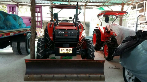 ขายรถไถคูโบต้า M6040 ทำงาน983 ชม.อุปกรณ์ดันหน้า โรตารี่ สภาพเดิมสวยเครื่องดี เอกสารเล่มทะเบียนครบ