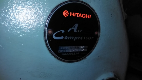 **ขายถูกๆ ปั้มลมมือสองจากญี่ปุ่น** HITACHI-BEBICON 10 แรง  ถัง230ลิตร ทดสอบเรียบร้อย ทุกระบบทำงานได้ดีมากๆ นิ่งๆเงียบๆพร้อมใช้งานครับ