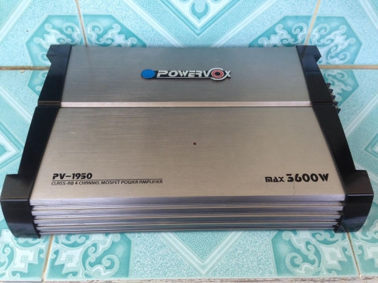 #แอมป์ปรี 1..แอมป์4ch powervox ขาย 1350 บาท 2..ปรี4แบน Formula audio ขาย 700 บาท 3..ปรี5แบน Texas(ซับอิสระ) ขาย 650 บาท มือสองใช้งานปกติทุกชิ้น สนใจ0892425454