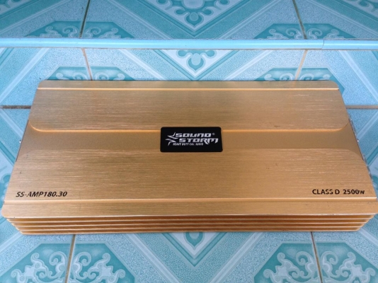 แอมป์คลาสดี soundstrom2500w มือสองสภาพดี #ไม่เคยแกะฝาหลัง ใช้งานปกติ ไม่กินไฟมาก เบสดีมาก ลูกใหญ่ ขับซับ10&quot;-12&quot;หล่อว้อยไม่เกิน3.5&quot;ได้ ขาย 2950 บาท สนใจ0892425454 อยู่สระบุรีส่งได้