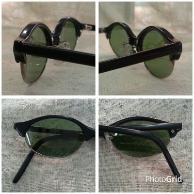 แว่นตาคลับมาสเตอร์ยุค &#039;70s โมเดลหายาก! Vintage AMI PARIS handmade in Japan