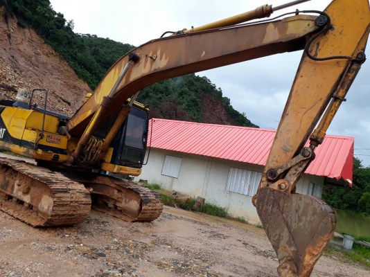 ขายรถแบคโฮ CAT 320 V2 เอกสารเล่ม ระบบไฟเต็ม ราคา 600000