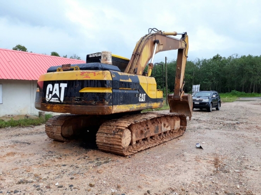 ขายรถแบคโฮ CAT 320 V2 เอกสารเล่ม ระบบไฟเต็ม ราคา 600000