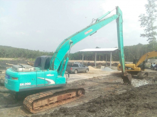 ขายรถแบคโฮบูมยาว KOBELCO SK200-8 YN12 ไมล์ 6000 ชม.ราคา 1800000