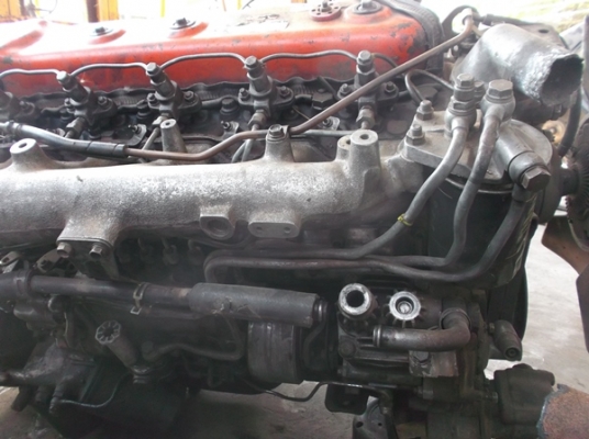 ขายเครื่อง ISUZU  6BG1  (เสื้อส้ม)  เครื่องหลวม ติดได้ อุปกรณ์ครบ