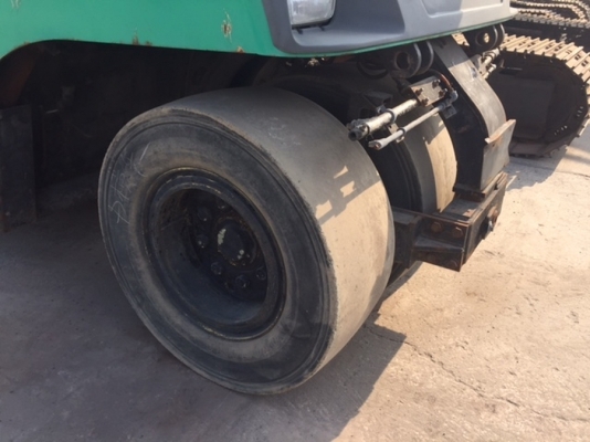 มาถึงเมืองไทยแล้ว รถบดล้อยาง 7 ล้อ KAWASAKI K20WHA