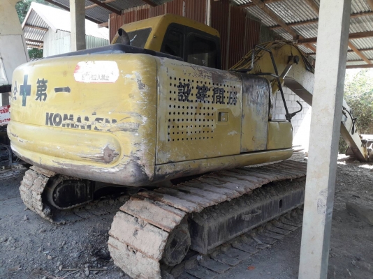 ขายด่วนรถแบคโฮ KOMATSU PC 120-6 รถนำเข้า มีใบอินวอย ไฟฟ้าถูกตัด เครื่องดี