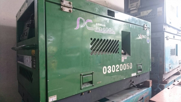 Compressor-เครื่องปั๊มลม PDS90S airman 7 บาร์ 90cfm. นำเข้าจากญี่ปุ่น by OEK