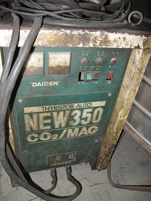 ขายเครื่องเชื่อมCO2 DAIDEN350 ญี่ปุ่นอุปกรณ์ครบตามสภาพไม่เคยลอง