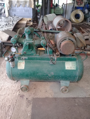 ปั้มลม 3สูบ2แรง2สายรุ่น ทนดี