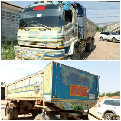 ขายด่วนISUZUDECA320ยูโรทูปี48สองเพลดั้มแม่ลูกๆ2เพลาสภาพเดิมๆโทรไอดีไลน์0843923995