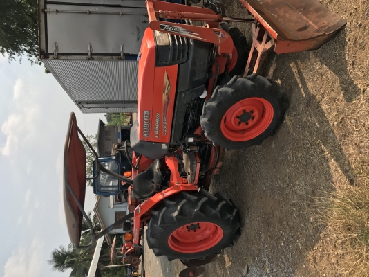 ขายรถไถคูโบต้าL4508Di พร้อมดันหน้า+ผานบุกตราช้าง เล่มทะเบียนพร้อมโอนคับ