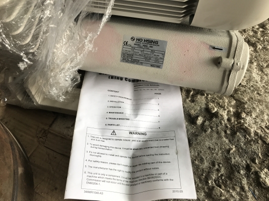 ขายริงโบวเวอร์ Ho hsing 7.5HP. 380V made in Taiwan ของใหม่ไม่เคยใช้งาน สวยมากครับ ขนาดท่อ 3นิ้ว ขายริงโบวเวอร์ Ho hsing 7.5HP. 380V made in Taiwan ของใหม่ไม่เคยใช้งาน สวยมากครับ ขนาดท่อ 3นิ้ว