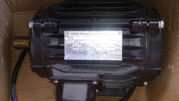 ขายมอเตอร์ 380 v 1.1kw