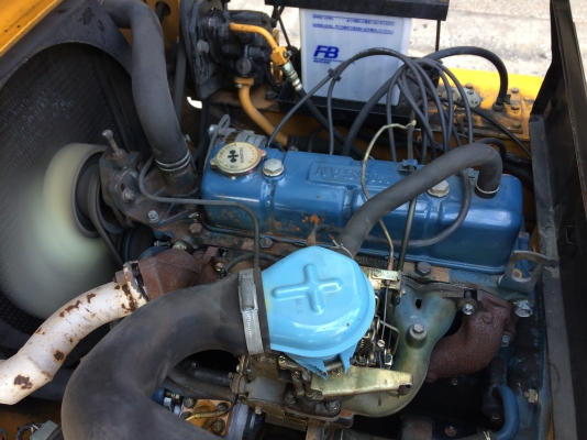 ฟอร์คลิฟต์ KOMATSU FG 20-8 ฟอร์คลิฟต์ KOMATSU FG 20-8