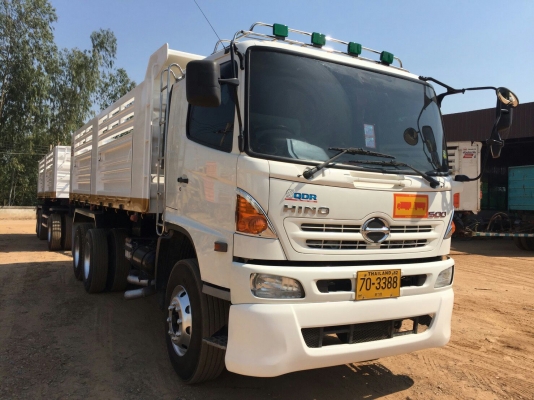 ขาย ครับ hino mega 344 ปี58 วิ่งน้อยไม่ถึงแสน รถสวยจัดพร้อมใช้งานครับ 089-7088772