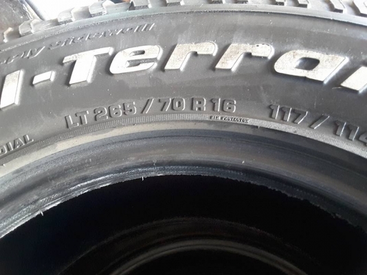 BF KO1 USA. 265-70-16 ปี13 สภาพดี 1ชุด