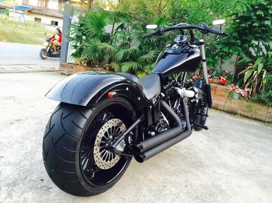 ++ HD Custombike Fatboy ปี 07 1HD ทะเบียนแท้ ++ ++ HD Custombike Fatboy ปี 07 1HD ทะเบียนแท้ ++