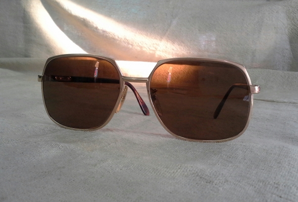 แว่นตาออสเตรียนวินเทจ ยุค &#039;70s Vintage SILHOUETTE handmade in Austria เวรี่บิ๊กไซซ์!