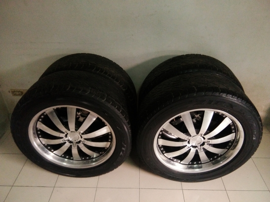 แม็ก LENSO 20" พร้อมยาง Falken 285/50/20 แม็ก LENSO 20" พร้อมยาง Falken 285/50/20