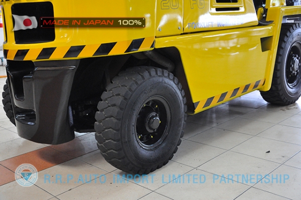 ขายรถโฟล์คลิฟท์มือสอง KOMATSU รุ่น FG20-100266 ราคา 155,000 บาท นำเข้าจากประเทศญี่ปุ่น 100\% ไม่เคยใช้งานในประเทศไทย