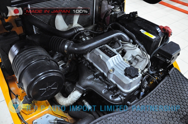 ขายรถโฟล์คลิฟท์มือสอง TOYOTA รุ่น7FD25-22189 นำเข้าจากประเทศญี่ปุ่น 100\% ไม่เคยใช้งานในไทย